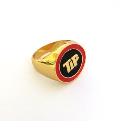 China CLASSIC High Quality Sport Gold Soccer Champions Rings Fashion Mens Jewelry Custom Design National Championship Rings Enamel for sale