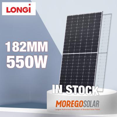 China Longi Power System Mono Solar Panels 535W 540W 545W 550W Half Cut Solar PV Panels Vietnam For Best Prices for sale