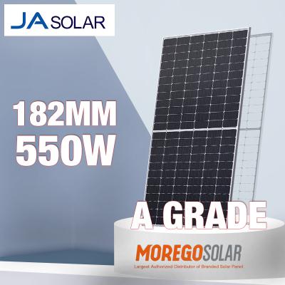 China HOT Sale JA Solar Power System Mono Solar Panel Half PV 530W 535W 540W 545W 550W Cell Panels Solar Watts JAM72S30 for sale