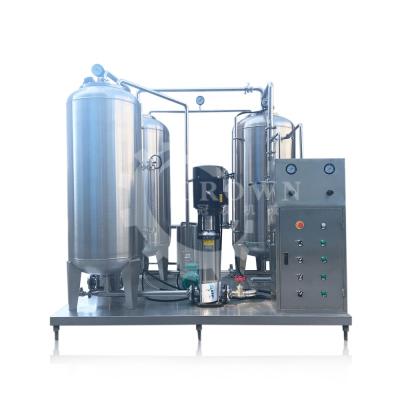 China Hotels automatic CO2 blender machine/mixer/kneading system for beverage production line for sale