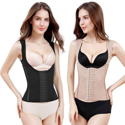 China Sexy Women's Breathable Yoga Underwear Black Faja Corset Waist Cinchers Elastic Bodysuit Shapewear For Women And Girls for sale