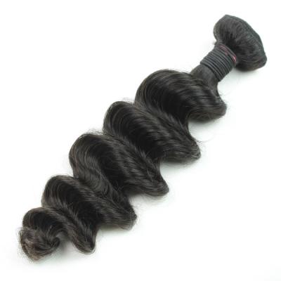 China Cheap Price Loose Wave 10C Good Quality Brazilian Hair Soft Unprocessed Loose Wave Hair Weave Bundles 100% 10 To 30 Inch for sale