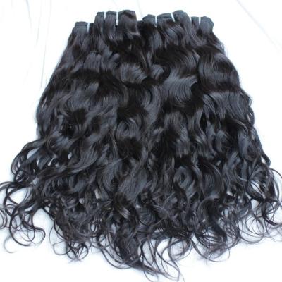 China 10A High Quality 12 Inch To30 Black Color 12 Unprocessed Brazilian Virgin Hair Water Wave Hair Water Wave Hair Bundles for sale