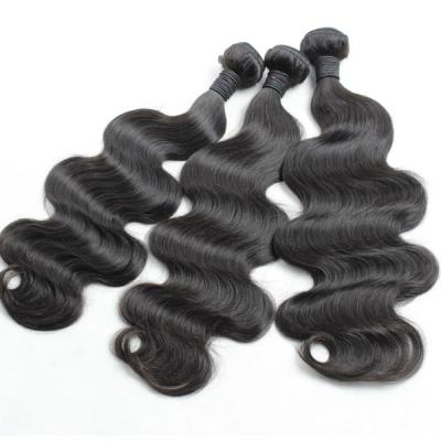 China New Design Real Soft Virgin Body Wave Real 150 Densty Brazilian Hair With Clips for sale