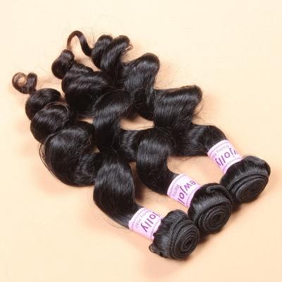 China Nature Wave Natural Raw Virgin Malaysian Hair Grade AAAA+ Hair Weft Can Straight And Curly Ect for sale