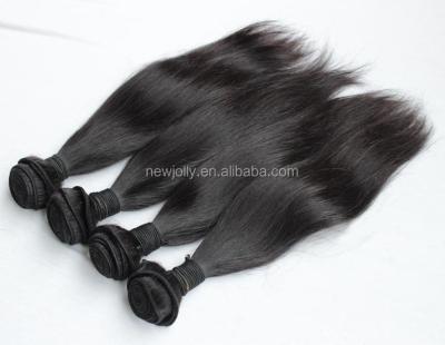 China Grade 7a Wave Low Price Brazilian Straight Hair Style Silky Straight Top Brazilian Remy Hair Weft Chunky Bottom Weft for sale