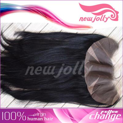 China 2013 Silky Straight Brazilian Hair Lace Frontal Wave Closure for sale