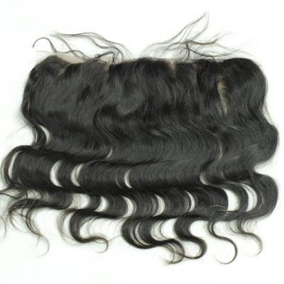 China 13*4 Human Hair Lace Frontal With Baby Hair for sale