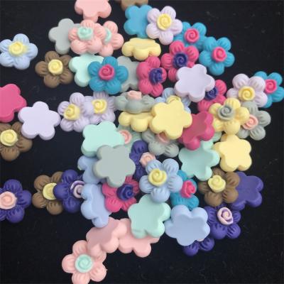 China Decoration Mix Size Resin Flower Resin Cabochons Eco - Friendly Crafts for sale