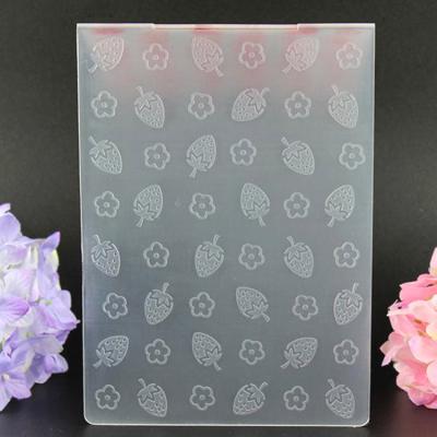 China China Cheap Hot Sale Delicate Customized Making Machine Snow Flower Plastic Embossing A5 Folder for sale