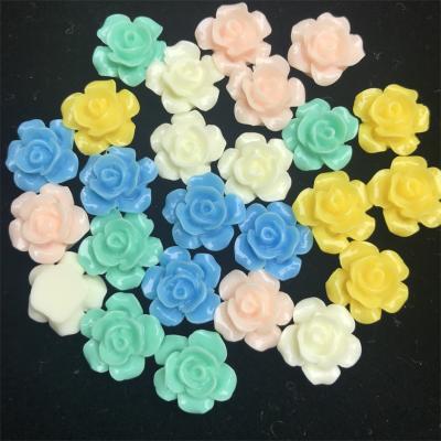 China Decoration Mix Size Resin Flower Resin Cabochons Eco - Friendly Crafts for sale