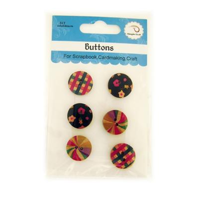 China DIY Viable 2 Holes Plastic Resin Buttons For Sewing Children's Clothes for sale