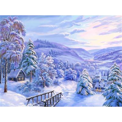 China 5D Diamond Painting Kits Scenery Handmade Custom Painting Eco-friendly Diamond Painting For Kids Canvas for sale