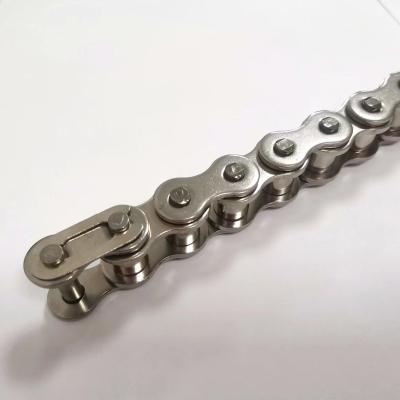 China High Quality Building Material Stores Stainless Steel Short Pitch Transmission Chains Roller Chains for sale