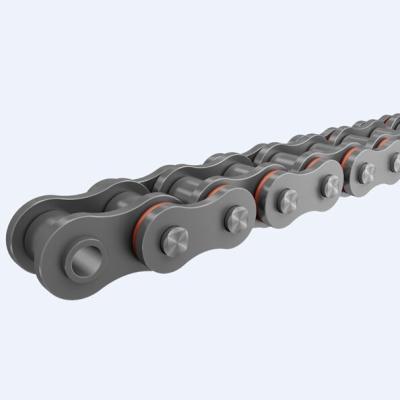 China High Tensile Motorbike Transmission Force Motorcycle Roller Chain for sale