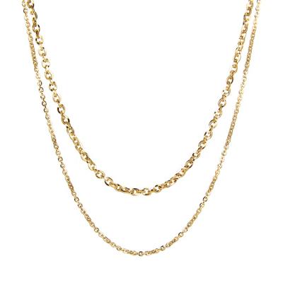 China CLASSIC Hot Selling Mixed Necklace With Multiple Chains Necklace Color O Multiple Chains Necklace for sale