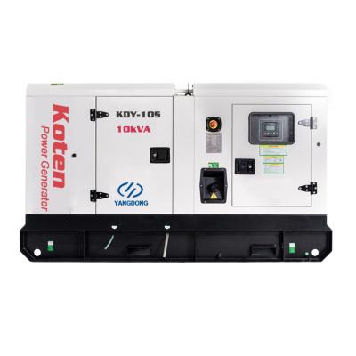 China Hot Sale Koten Power 10kVA Electric Generator For Home 8 Hours Keep Running for sale