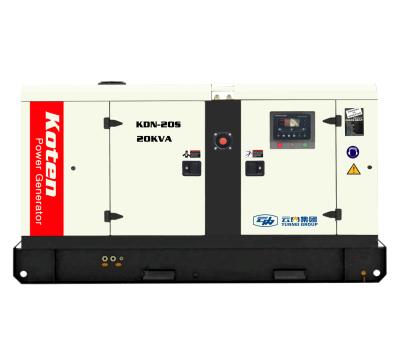 China Hot Sale Koten Power 50Hz 400V Yunnei Series Generator 8 Hours 15kW Keep Running for sale