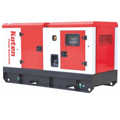 China Factory Price Koten Power 30 KVA Generator Silent Type 8 Hours Keep Running for sale