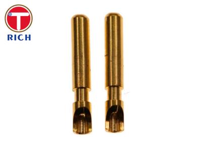 China Kundengebundenes Soem CNC-Messingteil-wasserdichtes Verbindungsstück Pin Socket Hardware Copper Parts zu verkaufen