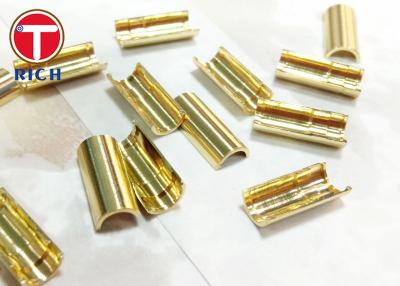 China Cnc-Messingmessinginstrument-Teil-Verbindungsstück Pin Jack Hardware Copper Parts zu verkaufen