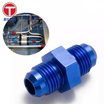 China Threaded Pipe Adapter Double Headed Oil Pipe Joint Nut For Modified Automobiles for sale