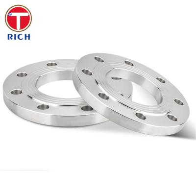 Chine ASTM A182 Flange en acier inoxydable Flanges de tuyaux en acier inoxydable forgées ou laminées pour applications à haute température à vendre