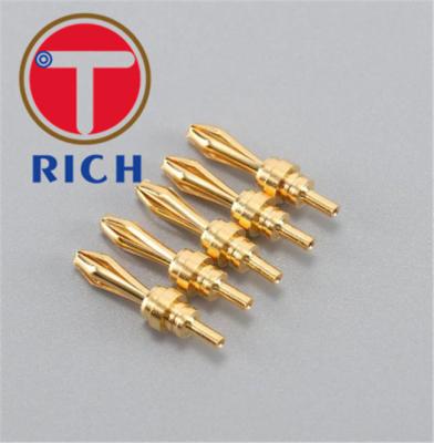 China Cnc Machine Shop Cnc Service Banana Plug Lantern Plug Copper Processing Stamping Parts Processing for sale