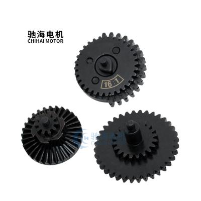 China Garment Shops Chihai Motor Steel 16:1 Machined Gear For Ver.2/3 M4 AEG Airsoft Gel Blaster Paintball Accessory for sale