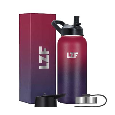 China Custom Sublimation Thermos Reusable Water Bottle Hot Viable Custom Water Bottles for sale