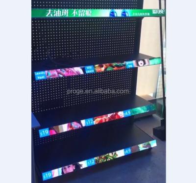 China 2021 New P1.25 P1.875 Goods Full Color Indoor High Resolution Smart Shelf LED Display Screen Sign for sale