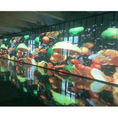 China Outdoor 1000x500mm See Panel Nationstar SMD P3.91-7.81 Indoor Outdoor High Brightness Transparent Led Matrix for sale