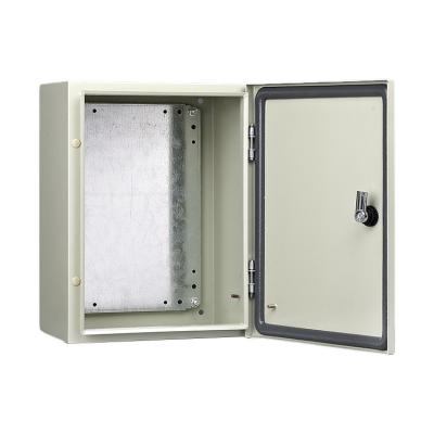 China Cold Roll Steel Wall Mounting Metal Enclosure Box Electrical Junction Boxes Distribution Box Electrical Cabinet for sale