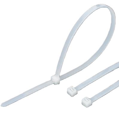 China Package cables wholesale high quality white electrical plastic nylon nylon self etc. locking cable zip tie ties for sale