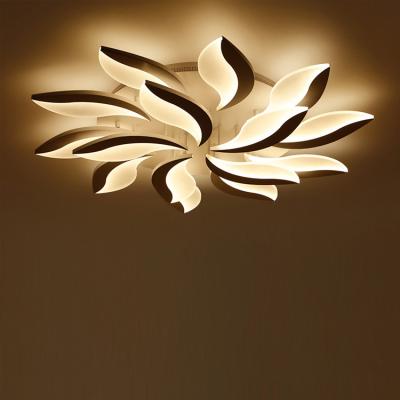 China Wholesale Modern Two Color Luxury Adjustable Metal Superskylite Ceiling Light Led Acrylic Chandelier for sale