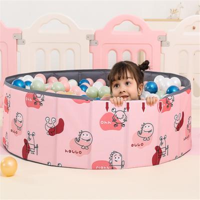 China Eco-Friendly Folding Fence Plastic Baby Ball Pool Playground Toys Foldable Dry Pool Ball Infant Pits For Kids Room Decor Birthday Gift for sale