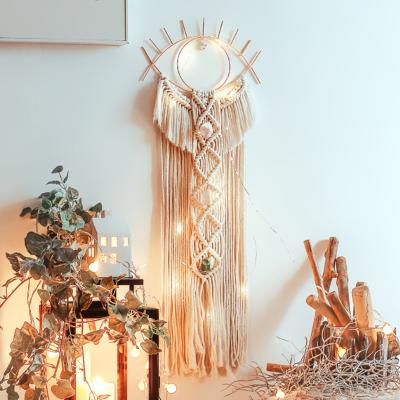 China Macrame Bohemian Nordic Dream Catcher Decor Accessories Boho Room Home Decor, Room Decor Hangings for sale