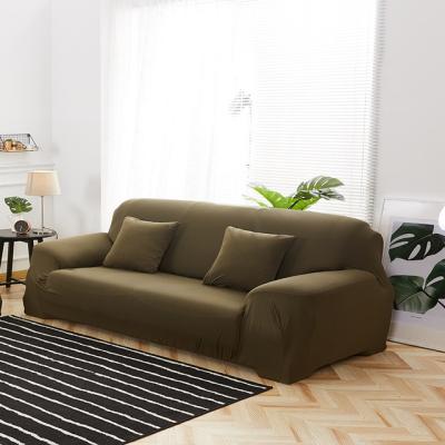 China New design solid cover l shape sofa waterproof breathable universal elastic comfort cover for living room/ for sale