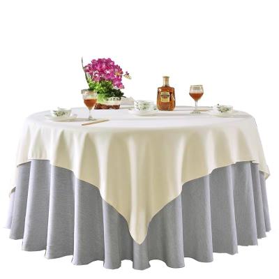 China Good quality disposable polyester table wholesale disposable dress of handsome for wedding for sale