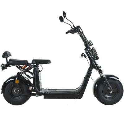 China Passenger factory direct 1000W1500W 60V12A/20A 25KM/45KM Adult Electric Motorcycle EEC Electric citycoco Scooter for sale