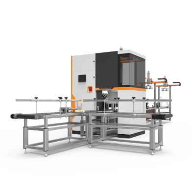 China Packaging Machinery Inserting Automatically Handles Automatic Machine To Insert Handles Into Plastic Boxes for sale