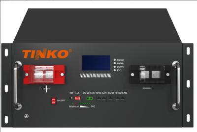 중국 랙 탑재 10kwh 51.2V 태양 에너지 저장 배터리 48V 200ah 태양 시스템용 리?? 이온 판매용