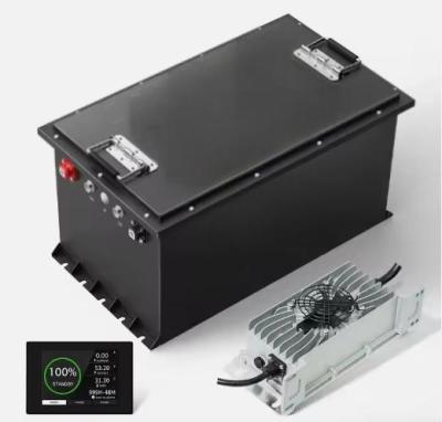 Κίνα 51.2V 100Ah LiFePO4 48v μπαταρία λίθιο γκολφ με BMS 5.12KWH προς πώληση