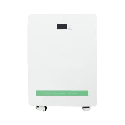 China Batería de alta capacidad lifepo4 48V 51.2V 206AH con hogar de ruedas almacenamiento lifepo4 powerwall en venta