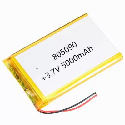 China 955565 3.7 V 500mah Lipo-batterij Op maat gemaakte oplaadbare zakbatterij Te koop