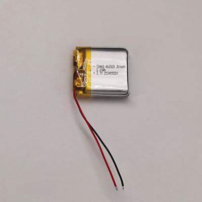 China 602525 3,7 V Lipo-accucellen van 300 mAh Te koop