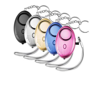 China For DB Portable Personal Alarm Night Walker Runner Elderly Woman Kids Security Self Defense 140 Key Chain for sale