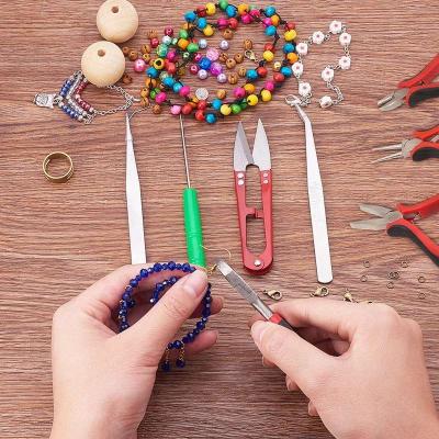 China Durable Handmade Pliers Making Jewelry Tool Kit, Earrings and Earrings Diy Material Package for sale