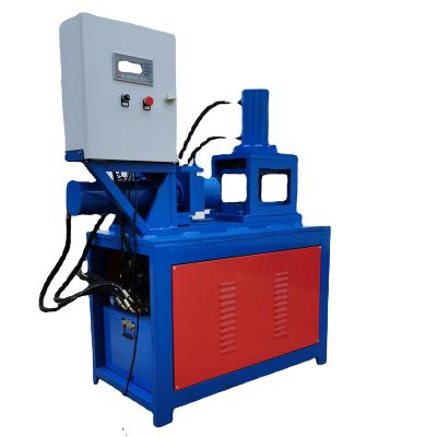 China Building material shops 80 metal pipe reducing manual steel pipe diameter reducer and expading machine for sale