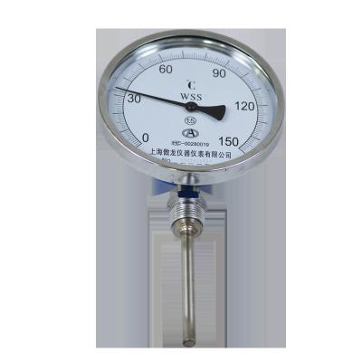 China High Accuracy High Accuracy Industrial Radial Type Bimetal Thermometer For Boiler for sale